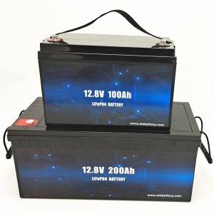 Глубокий цикл LiFePO4 солнечная батарея 12V 100Ah / 200Ah литий-ионная батарея тележки для гольфа