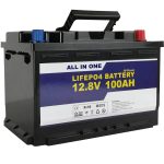 Аккумуляторная батарея 12v 100ah LifePo4 солнечной энергии аккумулятора замены GEL / AGM литий-ионная