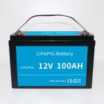 lifepo4 литий-железо-фосфатный аккумулятор 12v 100ah с bms для электромобиля RV Scooter