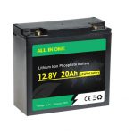Перезаряжаемый OEM блока литий-ионных батарей Deep Cycle Lifepo4 12V 20AH