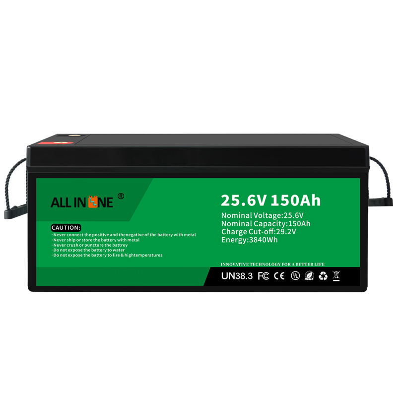 25.6V 150Ah LiFePO4 Свинцово-кислотный сменный литий-ионный аккумулятор ...