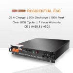 Вкл / выкл сетка 48 в 10 кВт накопитель энергии солнечная система lifepo4 48 в 50 ач 100 ач 200 ач литиевая батарея